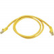 Monoprice Cat5e 24AWG UTP Ethernet Network Patch Cable, 3ft Yellow - 3 ft Category 5e Network Cable for Network Device - First End: 1 x RJ-45 Male Network - Second End: 1 x RJ-45 Male Network - Patch Cable - Gold Plated Contact - Yellow 2135