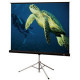 Draper Diplomat/R Tripod Projection Screen - Matte White - 99" Diagonal 215003