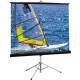 Draper Diplomat/R Tripod Projection Screen - Matte White - 136" Diagonal 215006