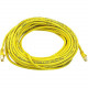 Monoprice Cat5e 24AWG UTP Ethernet Network Patch Cable, 50ft Yellow - 50 ft Category 5e Network Cable for Network Device - First End: 1 x RJ-45 Male Network - Second End: 1 x RJ-45 Male Network - Patch Cable - Gold Plated Contact - Yellow 2161