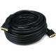 Monoprice 50ft 24AWG CL2 Dual Link DVI-D Cable - Black - 50 ft DVI Video Cable for Video Device, Monitor - Gold Plated Connector - Black 2185