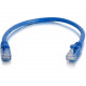 C2g -200ft Cat5e Snagless Unshielded (UTP) Network Patch Cable - Blue - Category 5e for Network Device - RJ-45 Male - RJ-45 Male - 200ft - Blue 21943
