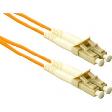 ENET 1M LC/LC Duplex Multimode 50/125 OM2 or Better Orange Fiber Patch Cable 1 meter LC-LC Individually Tested - Lifetime Warranty LC2-50-1M-ENC