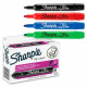 Newell Rubbermaid Sharpie Bullet Point Flip Chart Markers - Bullet Marker Point Style - Assorted Water Based Ink - Assorted Barrel - 4 / Set - TAA Compliance 22474