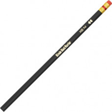 Newell Rubbermaid Paper Mate Mirado Black Warrior Pencils with Eraser - #2 Lead - Black Barrel - 1 Dozen - TAA Compliance 2254