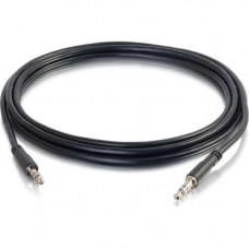 C2g 10ft Slim Aux 3.5mm Audio Cable - M/M - 10 ft Mini-phone Audio Cable for iPhone, Audio Device, Tablet PC, Headphone, MP3 Player - First End: 1 x Mini-phone Male Stereo Audio - Second End: 1 x Mini-phone Male Stereo Audio - Shielding - Nickel Plated Co