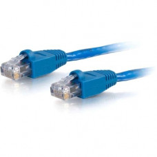 C2g 1ft Cat6 Snagless Unshielded (UTP) Network Patch Cable (USA-Made) - Blue - Category 6 for Network Device - RJ-45 Male - RJ-45 Male - USA-Made - 1ft - Blue - TAA Compliance 22800