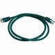 Monoprice Cat6 24AWG UTP Ethernet Network Patch Cable, 3ft Green - 3 ft Category 6 Network Cable for Network Device - First End: 1 x RJ-45 Male Network - Second End: 1 x RJ-45 Male Network - Patch Cable - Gold Plated Contact - Green 2296