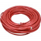 Monoprice Cat6 24AWG UTP Ethernet Network Patch Cable, 100ft Red - 100 ft Category 6 Network Cable for Network Device - First End: 1 x RJ-45 Male Network - Second End: 1 x RJ-45 Male Network - Patch Cable - Gold Plated Contact - Red 2331