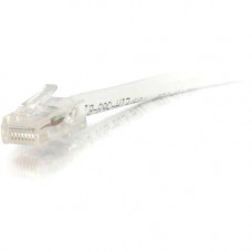 C2g 12ft Cat5e Non-Booted Unshielded (UTP) Network Patch Cable - White - 12 ft Category 5e Network Cable for Network Device - First End: 1 x RJ-45 Male Network - Second End: 1 x RJ-45 Male Network - Patch Cable - White 00612
