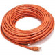 Monoprice 50FT 24AWG Cat6 500MHz Crossover Bare Copper Ethernet Network Cable - Orange - 50 ft Category 6 Network Cable for PC, Hub, Switch, Network Device - First End: 1 x RJ-45 Male Network - Second End: 1 x RJ-45 Male Network - Gold Plated Contact - Or