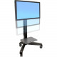 Ergotron Neo-Flex Mobile MediaCenter VHD Cart - 37" to 55" Screen Support - 90 lb Load Capacity - 1 x Shelf(ves) - Black 24-191-085