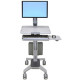 Ergotron WorkFit-C, Single LD Sit-Stand Workstation - Steel, Plastic, Aluminum - Two-tone Gray 24-198-055