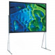 Draper Ultimate Folding Screen 241033 Manual Projection Screen - 199.2" - 4:3 - 126" x 168" - Flexible Matt White 241033