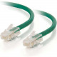 C2g 15ft Cat5e Non-Booted Unshielded (UTP) Network Patch Cable - Green - 15 ft Category 5e Network Cable for Network Device - First End: 1 x RJ-45 Male Network - Second End: 1 x RJ-45 Male Network - Patch Cable - Green 00542