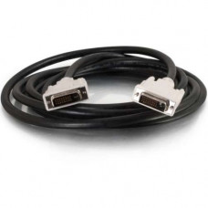 C2g 6ft LCD Flat Panel Monitor Cable - M/M - 6 ft DVI Video Cable for TV, Monitor, Video Device - DVI-D (Dual-Link) Male Digital Video - Second End: 1 x DVI-D (Dual-Link) - Black 24903