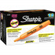 Newell Rubbermaid Sharpie Highlighter - Tank - Chisel Marker Point Style - Orange - 12 / Pack - TAA Compliance 25006
