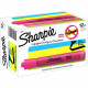 Newell Rubbermaid Sharpie Highlighter - Tank - Chisel Marker Point Style - Pink - 12 / Pack - TAA Compliance 25009