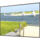 Draper Clarion Fixed Frame Projection Screen - 85" - 16:10 - Wall Mount - 49" x 76" - Matt White XT1000V 252192