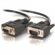 C2g 3ft DB9 M/F Extension Cable - Black - DB-9 Male - DB-9 Female - 3ft - Black - RoHS Compliance 25213