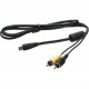 Canon AVC-DC400 Video Interface Cable - RCA - Proprietary 2563B001