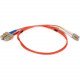 Monoprice Fiber Optic Duplex Network Cable - 3.28 ft Fiber Optic Network Cable for Network Device - First End: 2 x LC Male Network - Second End: 2 x SC Male Network - 62.5/125 &micro;m - Orange 2626