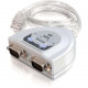 C2g 2ft USB to 2-Port DB9 Serial Adapter Cable - Type A Male USB, DB-9 Male Serial - 2ft - Gray - TAA Compliance 26478