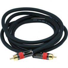 Monoprice Coaxial Audio/Video Cable - 6 ft Coaxial A/V Cable for Audio Device, Video Device, Subwoofer - First End: 1 x RCA Male Digital Audio/Video - Second End: 1 x RCA Male Digital Audio/Video - Shielding - Gold Plated Connector 2680