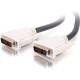 C2g 2m DVI-I M/M Single Link Digital/Analog Video Cable (6.5ft) - DVI-I Male - DVI-I Male - 6.56ft - Black 26946