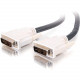C2g 2m DVI-I M/M Single Link Digital/Analog Video Cable (6.5ft) - DVI-I Male - DVI-I Male - 6.56ft - Black 26946