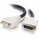 C2g 1m DVI-D M/F Dual Link Digital Video Extension Cable (3.2ft) - Male - Female - 3.28ft - Black - RoHS Compliance 26913