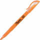 Newell Rubbermaid Sharpie Highlighter - Pocket - Chisel Marker Point Style - Fluorescent Orange - 1 Dozen - TAA Compliance 27006