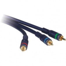 C2g 12ft Velocity RCA Component Video Cable - RCA Male - RCA Male - 12ft - Blue 27083