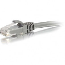 C2g 10ft Cat6 Ethernet Cable - Snagless Unshielded (UTP) - Gray - Category 6 for Network Device - RJ-45 Male - RJ-45 Male - 10ft - Gray - TAA Compliance 27133