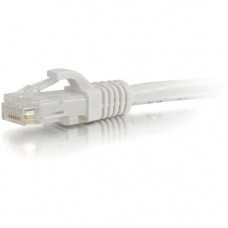 C2g 1ft Cat6 Ethernet Cable - Snagless Unshielded (UTP) - White - Category 6 for Network Device - RJ-45 Male - RJ-45 Male - 1ft - White 27160