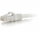 C2g -75ft Cat5e Snagless Unshielded (UTP) Network Patch Cable - White - Category 5e for Network Device - RJ-45 Male - RJ-45 Male - 75ft - White 27094