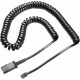 Plantronics Polaris Cable For Headset - RJ-11 Male - Male Proprietary - Smoke - TAA Compliance 27190-01