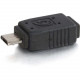 C2g USB 2.0 Mini-b Female to Micro-USB B Male Adapter - Black 27367