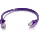 C2g -125ft Cat6 Snagless Unshielded (UTP) Network Patch Cable - Purple - Category 6 for Network Device - RJ-45 Male - RJ-45 Male - 125ft - Purple 27808