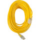 Southwire Power Extension Cord - 125 V / 15 A - Yellow - 100 ft Cord Length 2885