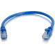 C2g 7ft Cat6 Snagless Unshielded (UTP) Network Patch Cable (25pk) - Blue - RJ-45 Male - RJ-45 Male - 7ft - Blue 29007