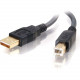 C2g 5m Ultima USB 2.0 A/B Cable (16.4ft) - Type A Male USB - Type B Male USB - 16.4ft - Charcoal - TAA Compliance 29144