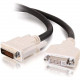 C2g 2m DVI-I M/F Dual Link Digital/Analog Video Extension Cable (6.5ft) - DVI-I Male - DVI-I Female - 6.56ft - Black 29321