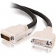 C2g 3m DVI-I M/F Dual Link Digital/Analog Video Extension Cable (9.8ft) - DVI-I Male - DVI-I Female - 9.84ft - Black 29322
