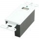 C2g USB Over Cat5 Superbooster Extender Wall Plate Kit - RJ-45 - White 29342