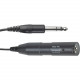 Harman International Industries AKG Headset Cable - 8.20 ft 6.35mm/XLR Audio Cable for Headset, Audio Device - First End: 1 x 6.35mm Male Stereo Audio - Second End: 1 x XLR Male Audio - Black 2955H00490
