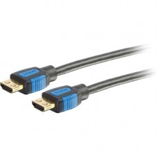 C2g 16.5ft 4K HDMI Cable with Ethernet and Gripping Connectors - M/M - 16.50 ft HDMI A/V Cable for Audio/Video Device, Home Theater System, Desktop Computer - HDMI Digital Audio/Video - Supports up to 4096 x 2160 - Gold Plated Connector 29681