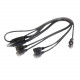 C2g 6ft 16 AWG 1-to-2 Power Cord Splitter (1 NEMA 5-15P to 2 NEMA 5-15R) - 6ft - TAA Compliance 29807