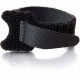 C2g 6in Hook and Loop Cable Management Wraps Multipack (12 pack) - Black Cable Wraps - Cable Strap - Black - 12 Pack - TAA Compliance 29858