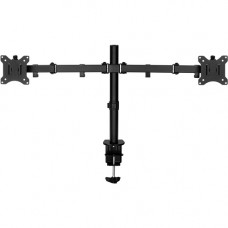 Amer Desk Mount for Monitor, Flat Panel Display - 2 Display(s) Supported32" Screen Support - 17.64 lb Load Capacity - 75 x 75, 100 x 100 VESA Standard 2EZCLAMP